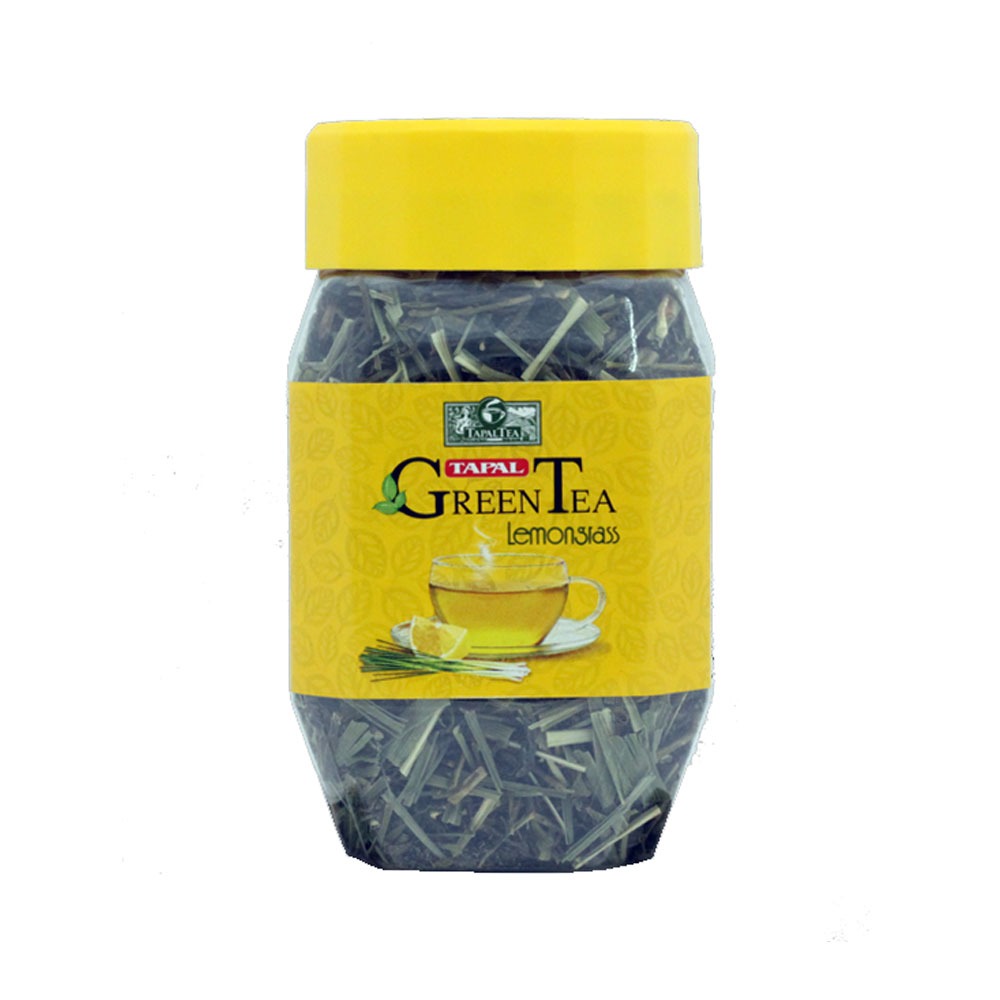 TAPAL GREEN TEA LEMON JAR 100G UCAAZ