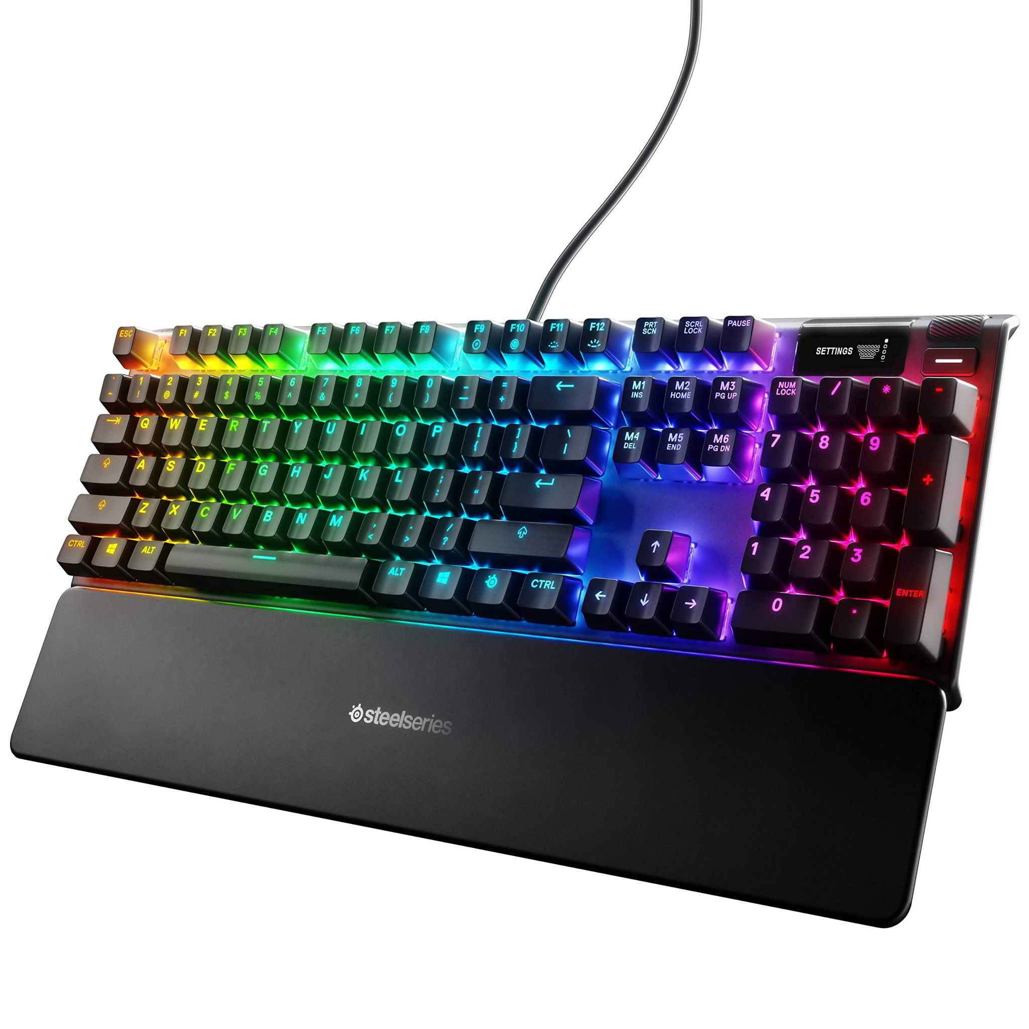 Razer Huntsman Elite (2018) vs Steelseries Apex Pro (2019) Slant