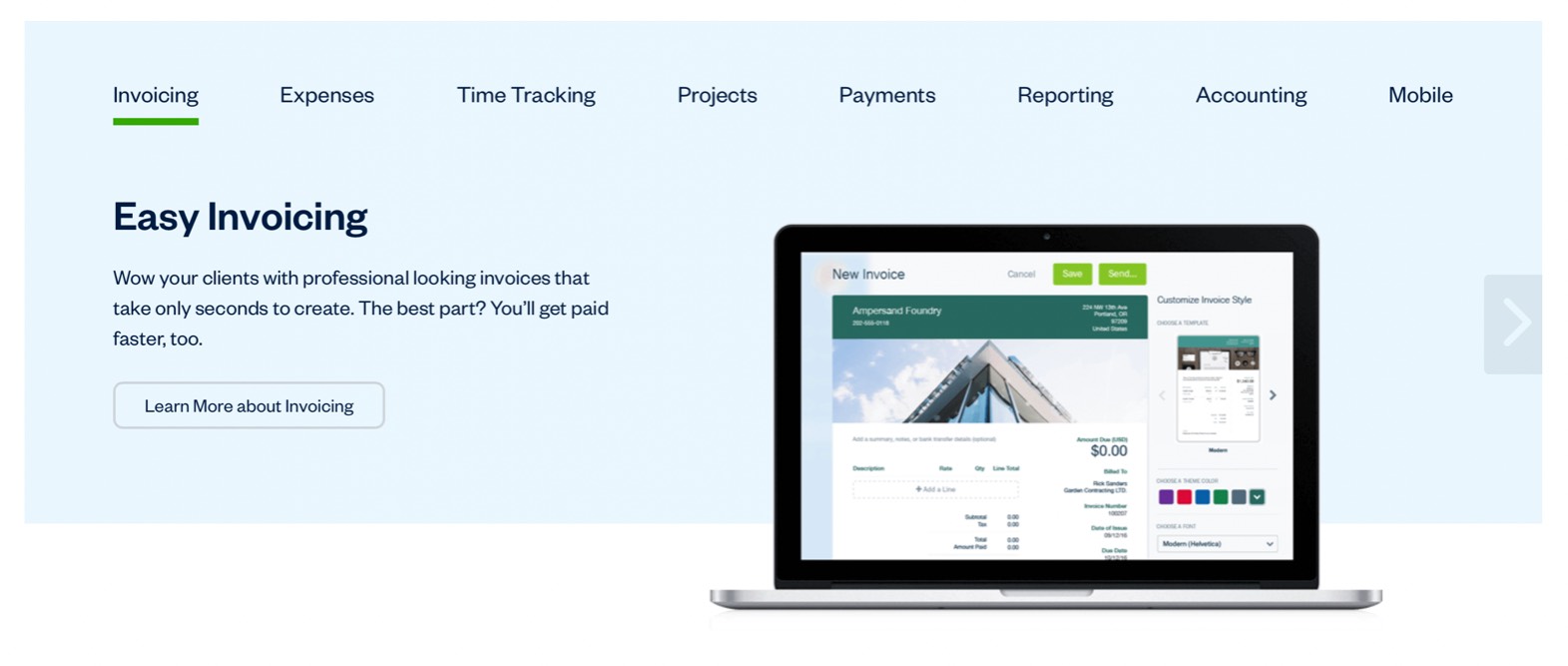 FreshBooks Careers Arc