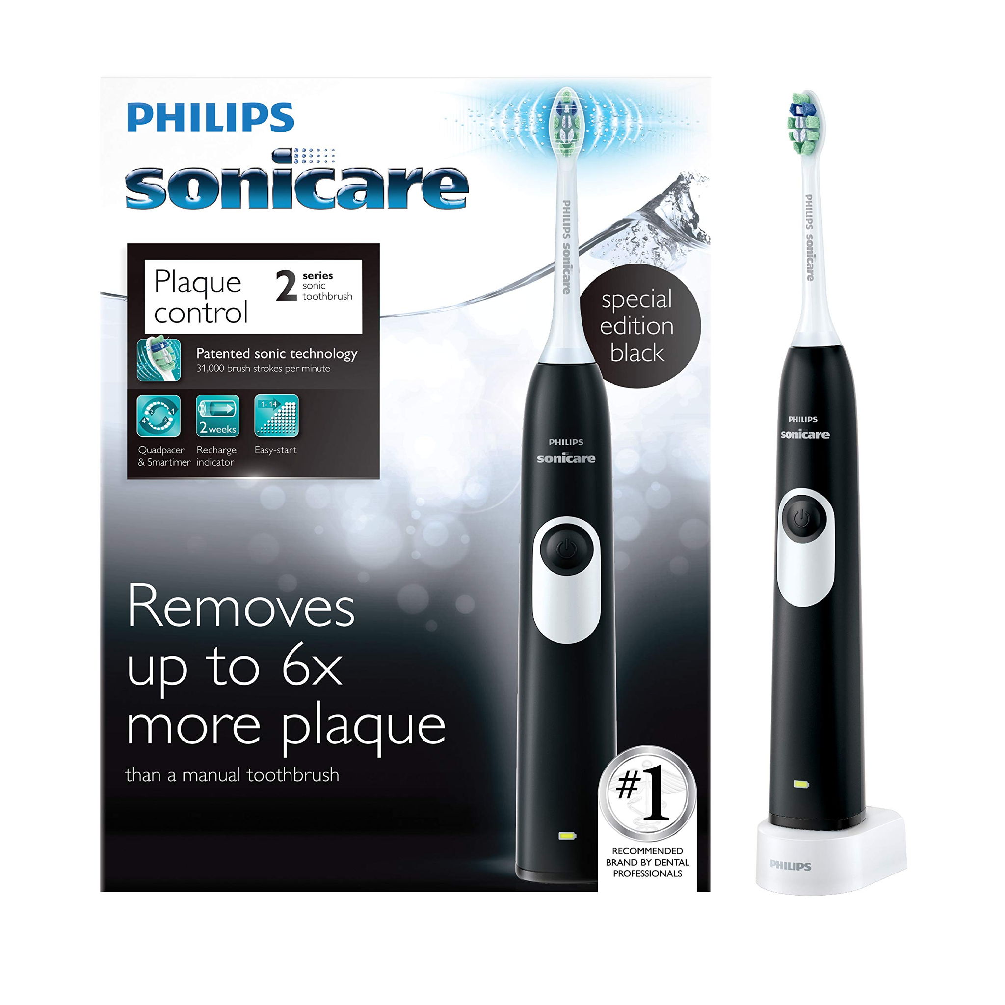 Philips Sonicare 2 Series (2014) vs OralB Genius (2019) Slant