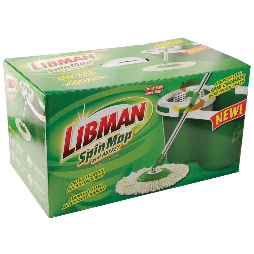 Libman Spin Mop & Bucket vs Norwex Superior Mop Starter System Slant
