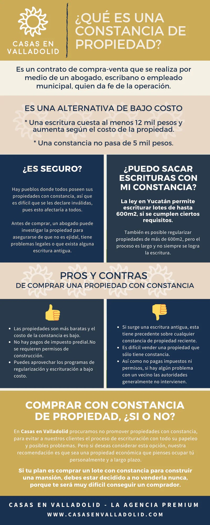 Infografía ¿Que es una constancia de Propiedad?