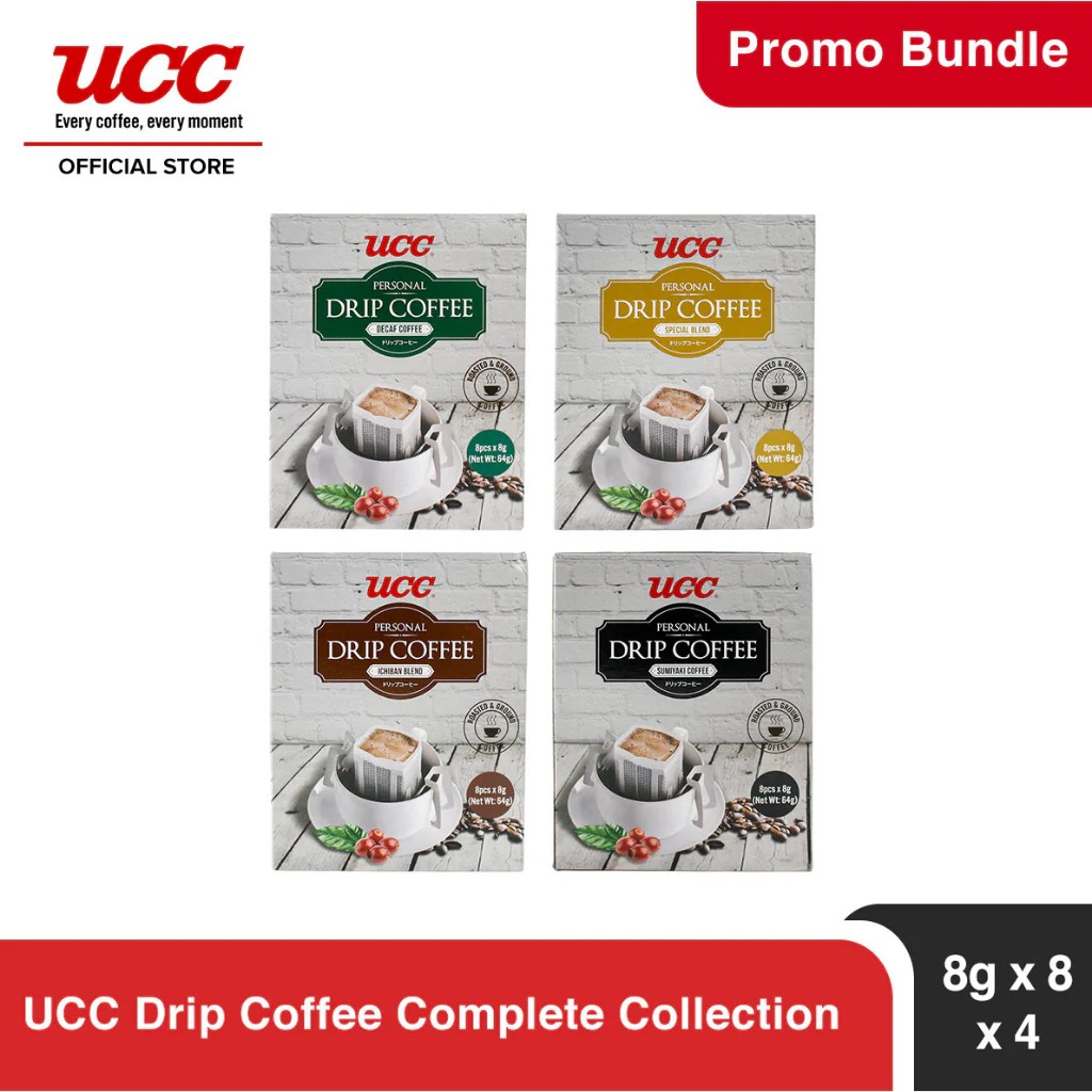 UCC Drip Coffee Complete Collection UCC Coffee PH