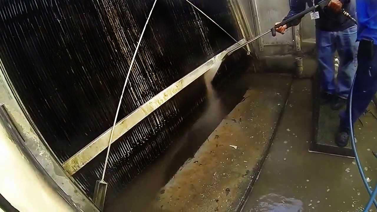 Cleaning scale for cooling tower The most effective method UNITED