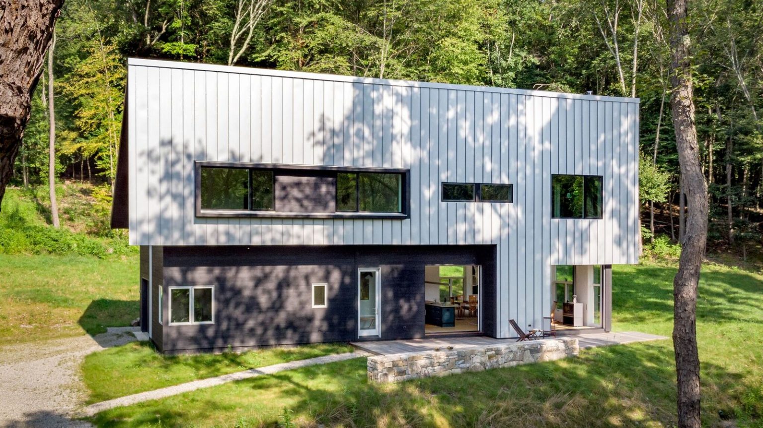 Sustainable Lakeside Residence in Amenia, NY Crystal Lake Residence