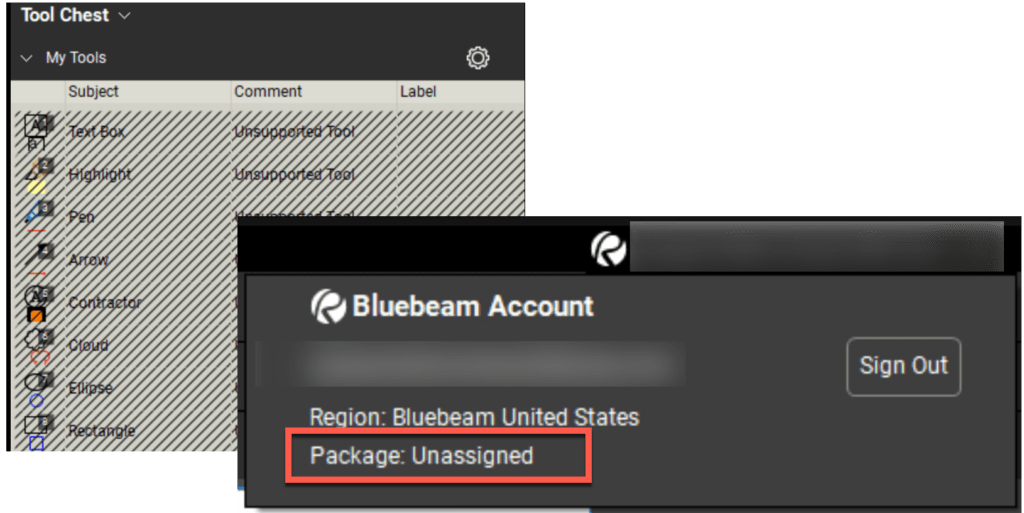 My Bluebeam Tools & Menus are Greyed Out - UChapter2