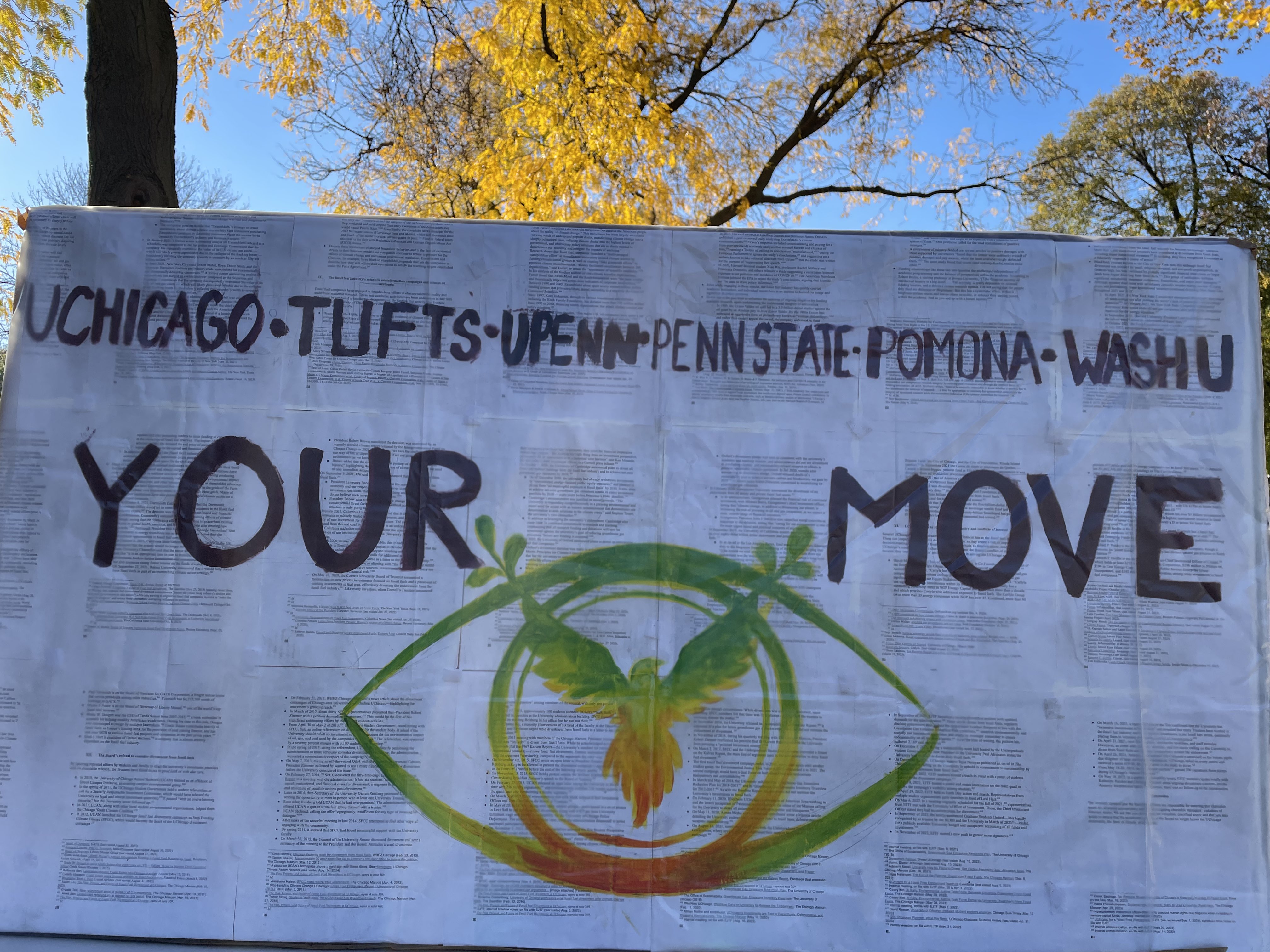 Press Release Divest UChicago Legal Complaint Divest UChicago