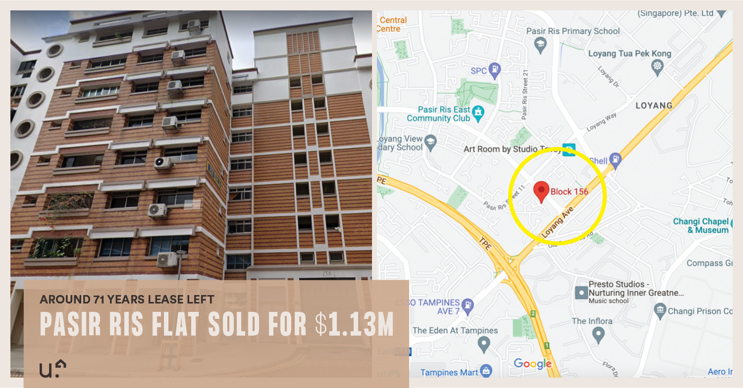Pasir Ris Flat Sold For 1.13M, Joins Woodlands & Yishun