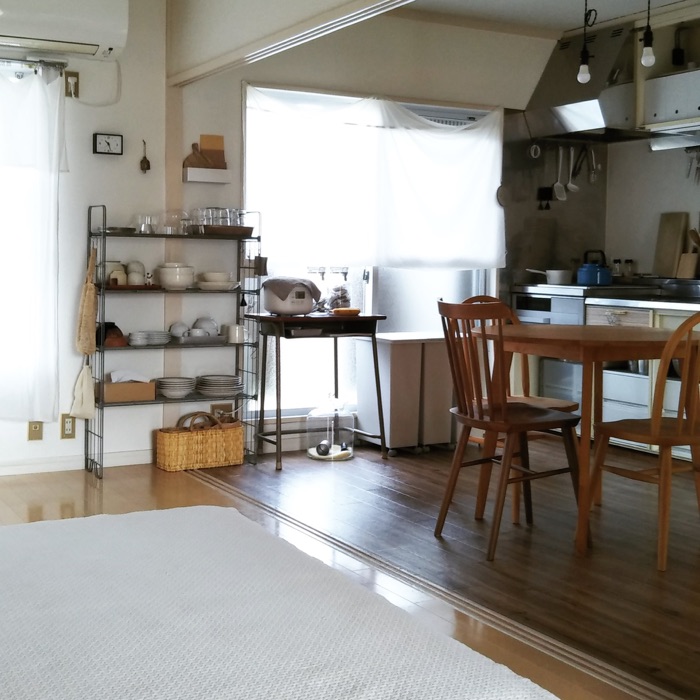 失敗から学び、長く使える家具や収納をセレクト。統一感のあるリビングダイニングとは nabeさん HOUSTO お