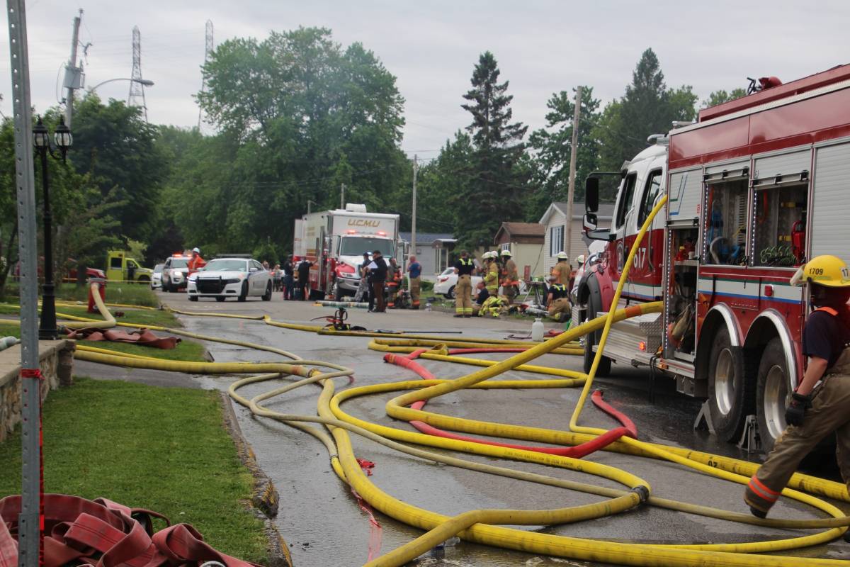 UCMU Incendie mortel à Beauharnois