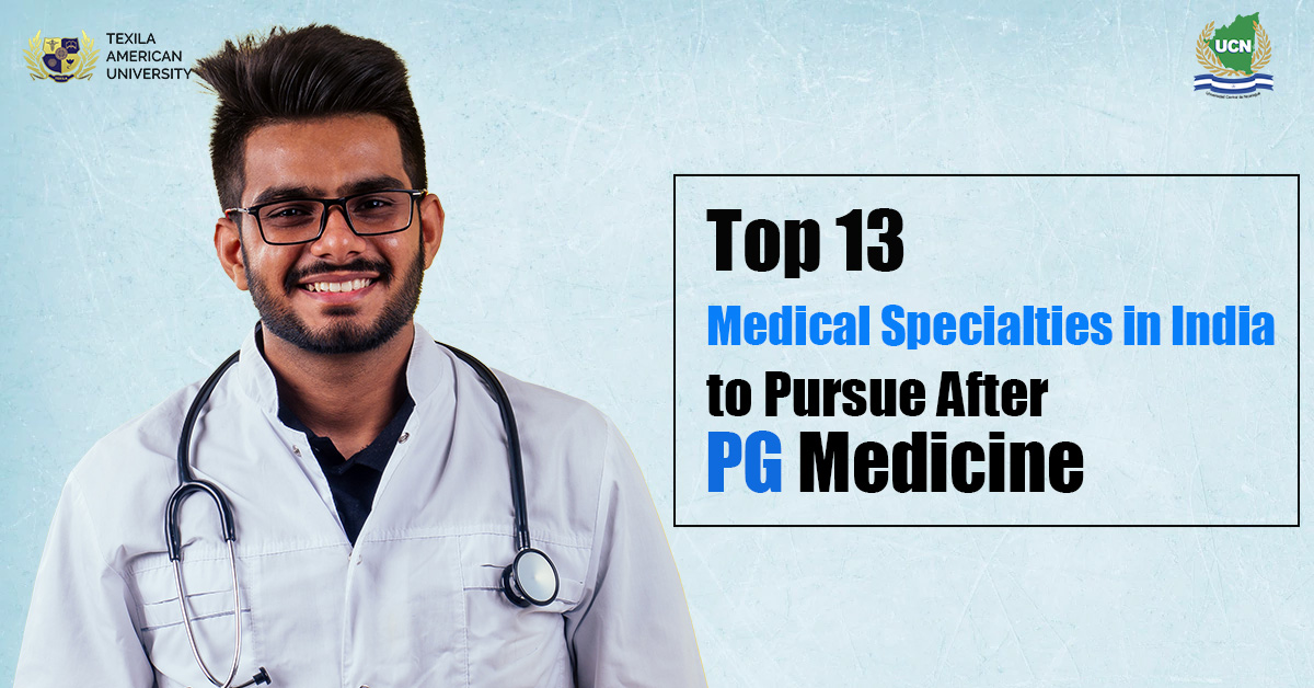 Top 13 Medical Specialties in India After PG Medicine