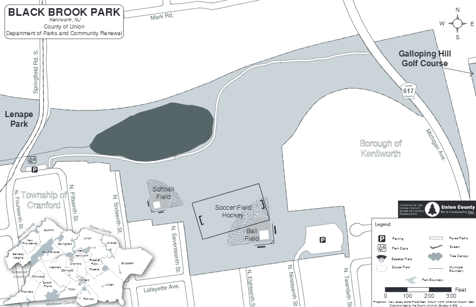 Black Brook County of Union, New Jersey