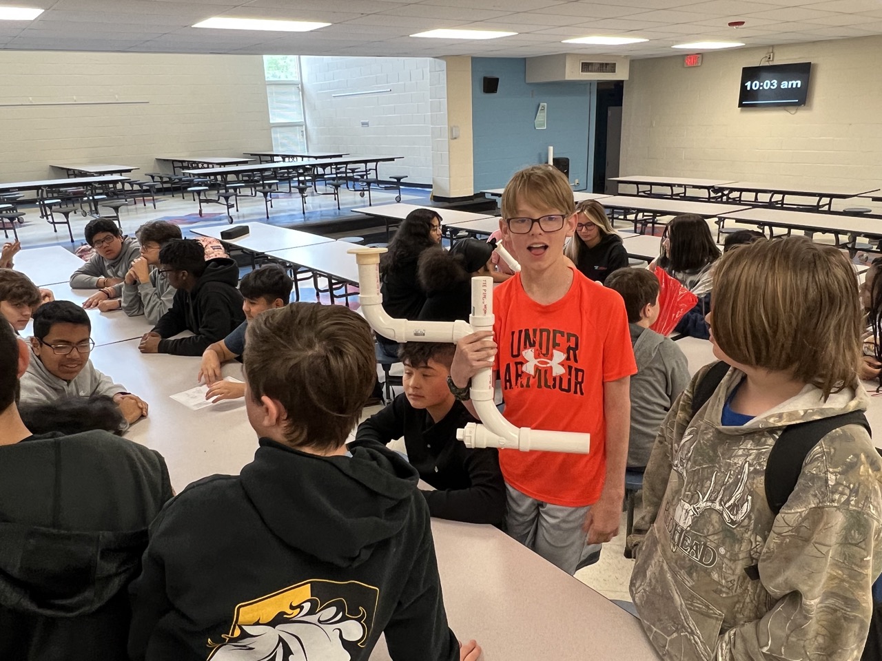 Charlotte Pipe Visits Piedmont Middle School Union County Public