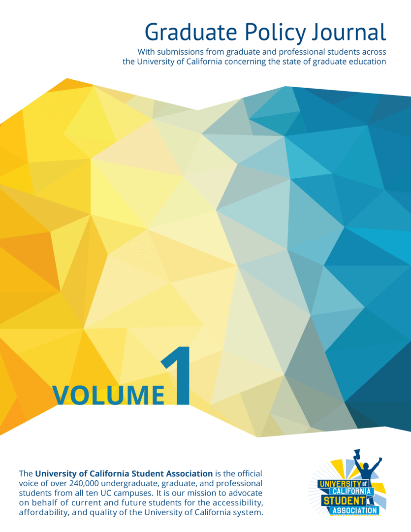 Read the 2015 Graduate Policy Journal! UCSA