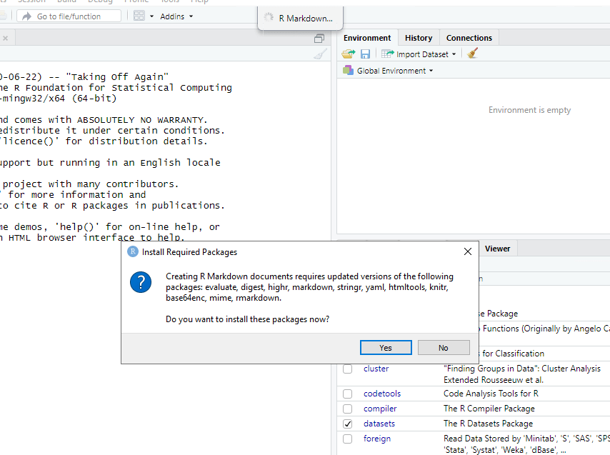 Getting Started with R Markdown Authoring scientific publications