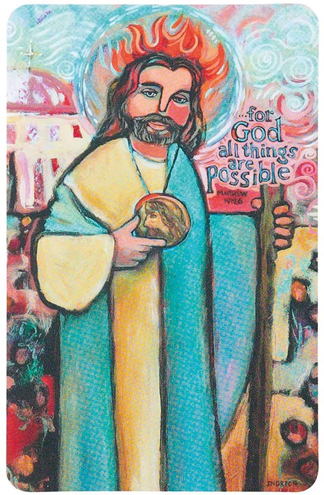 Saint Jude Prayer Card Universal Church Supplies