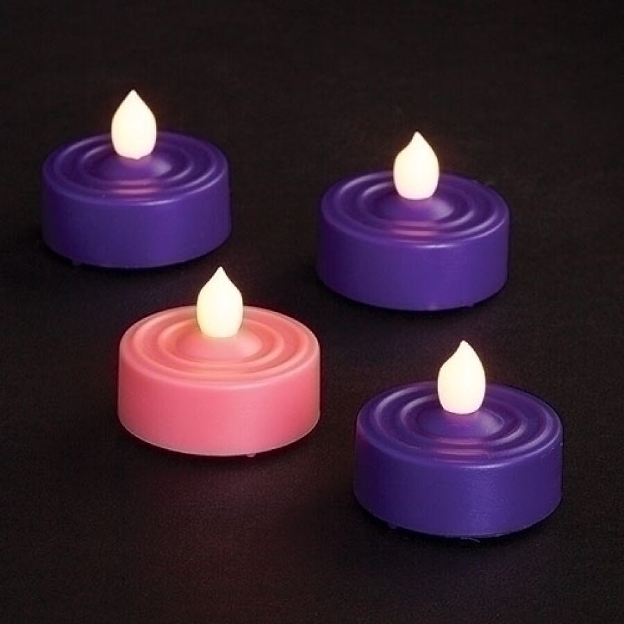 LED Advent Tea Lights Universal Church Supplies