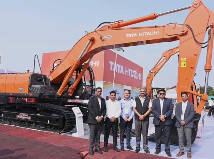 Tata Hitachi displays its tough and powerful Hydraulic Excavatorsat the