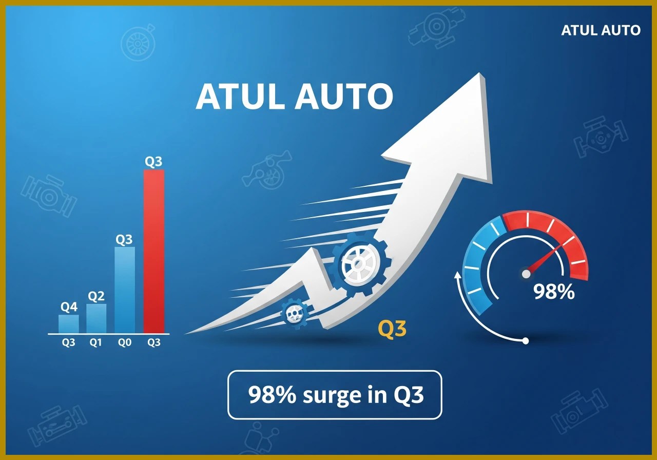 Atul Auto Shares Jump on Strong Q3 Earnings | Udaipur Kiran