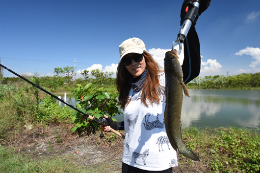 台湾釣行6日目(台南にある野池で雷魚釣り・観光)