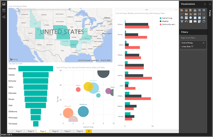 Learning Microsoft Power BI Lesson 1