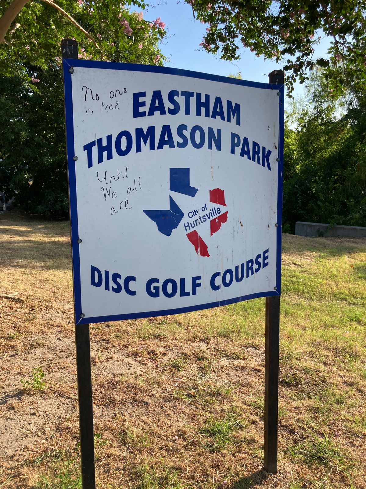 EasthamThomason Park Huntsville, TX UDisc Disc Golf Course Directory