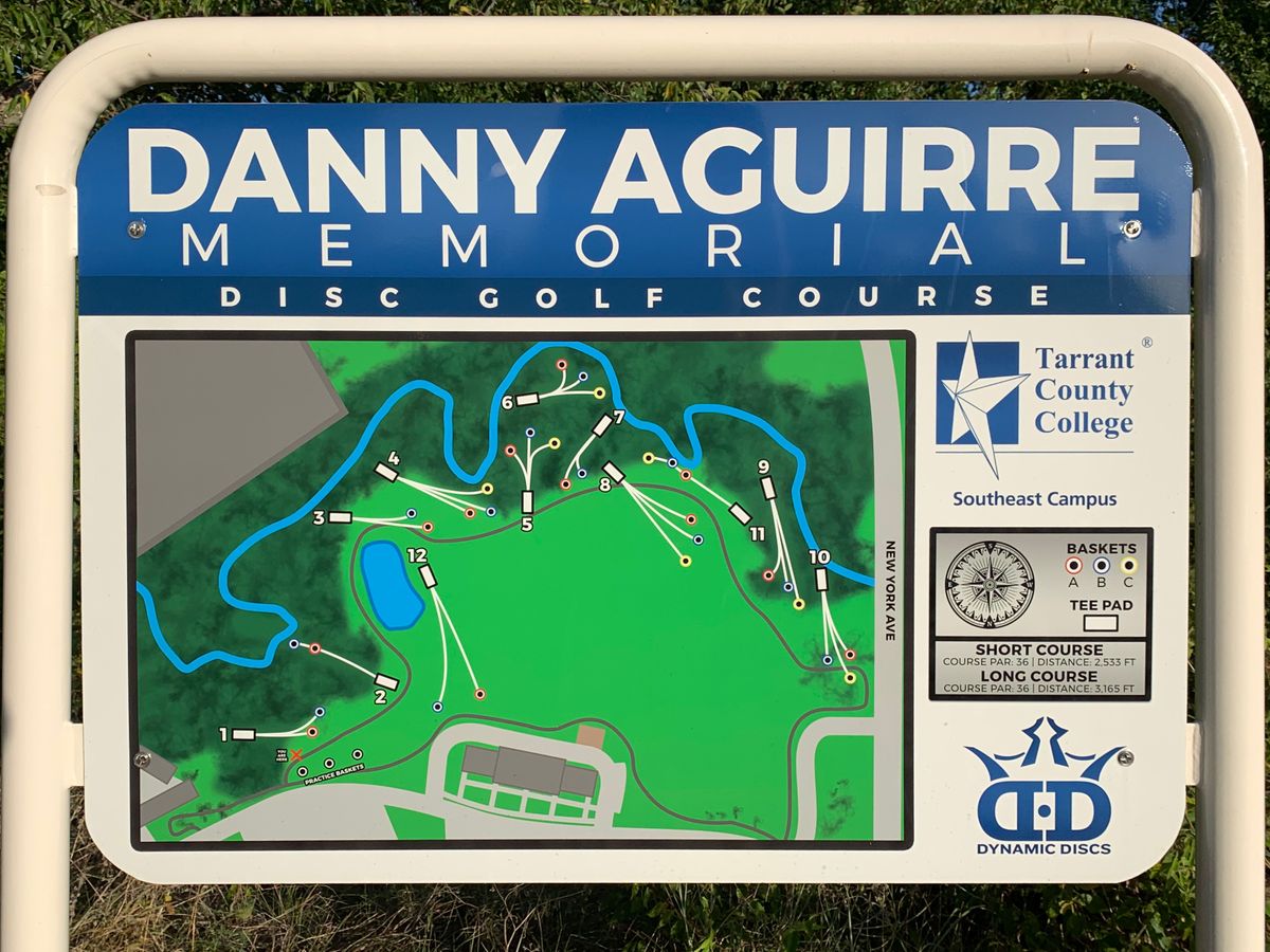 Danny Aguirre Memorial Disc Golf Course TCC Southeast Campus