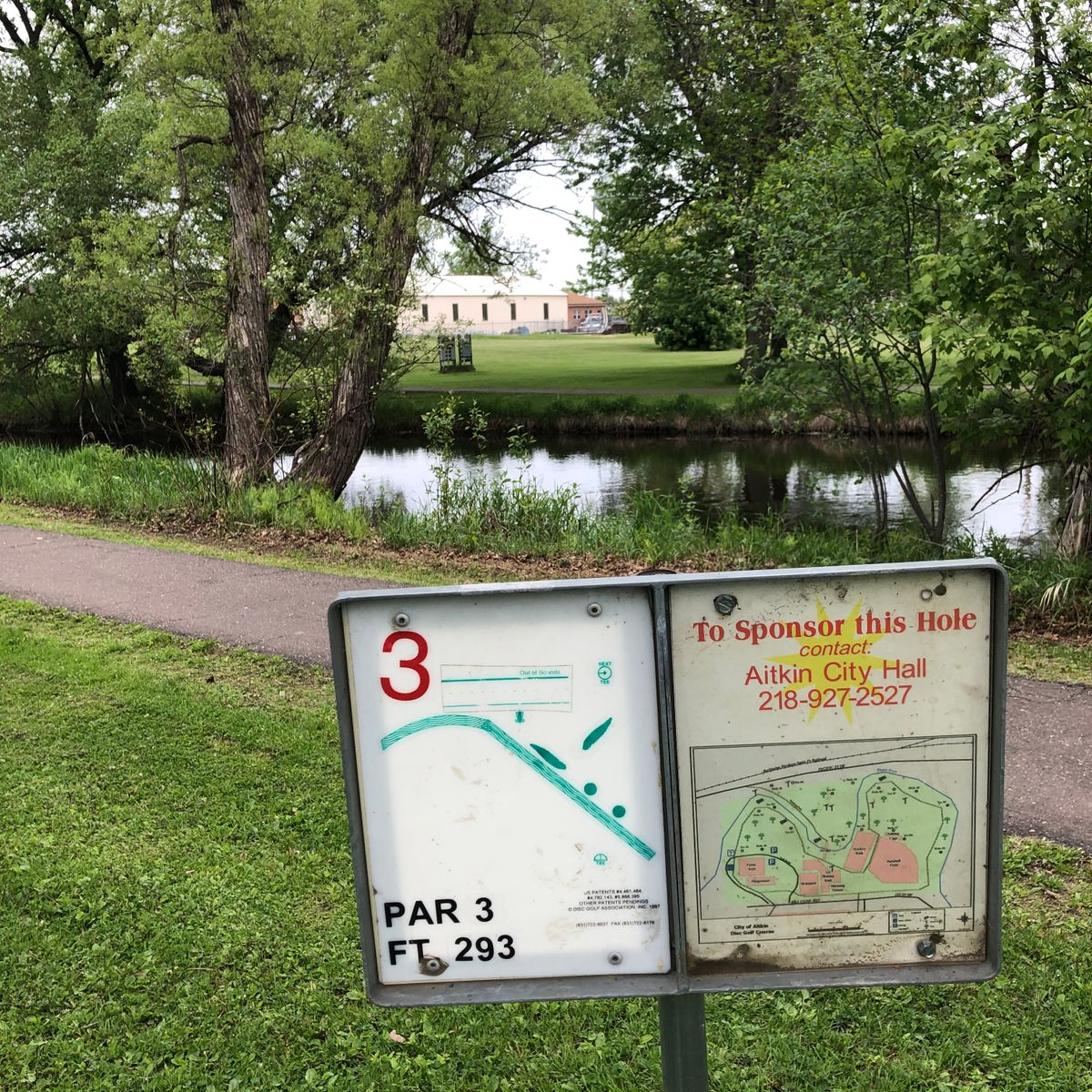Aitkin City Park Aitkin, MN UDisc Disc Golf Course Directory