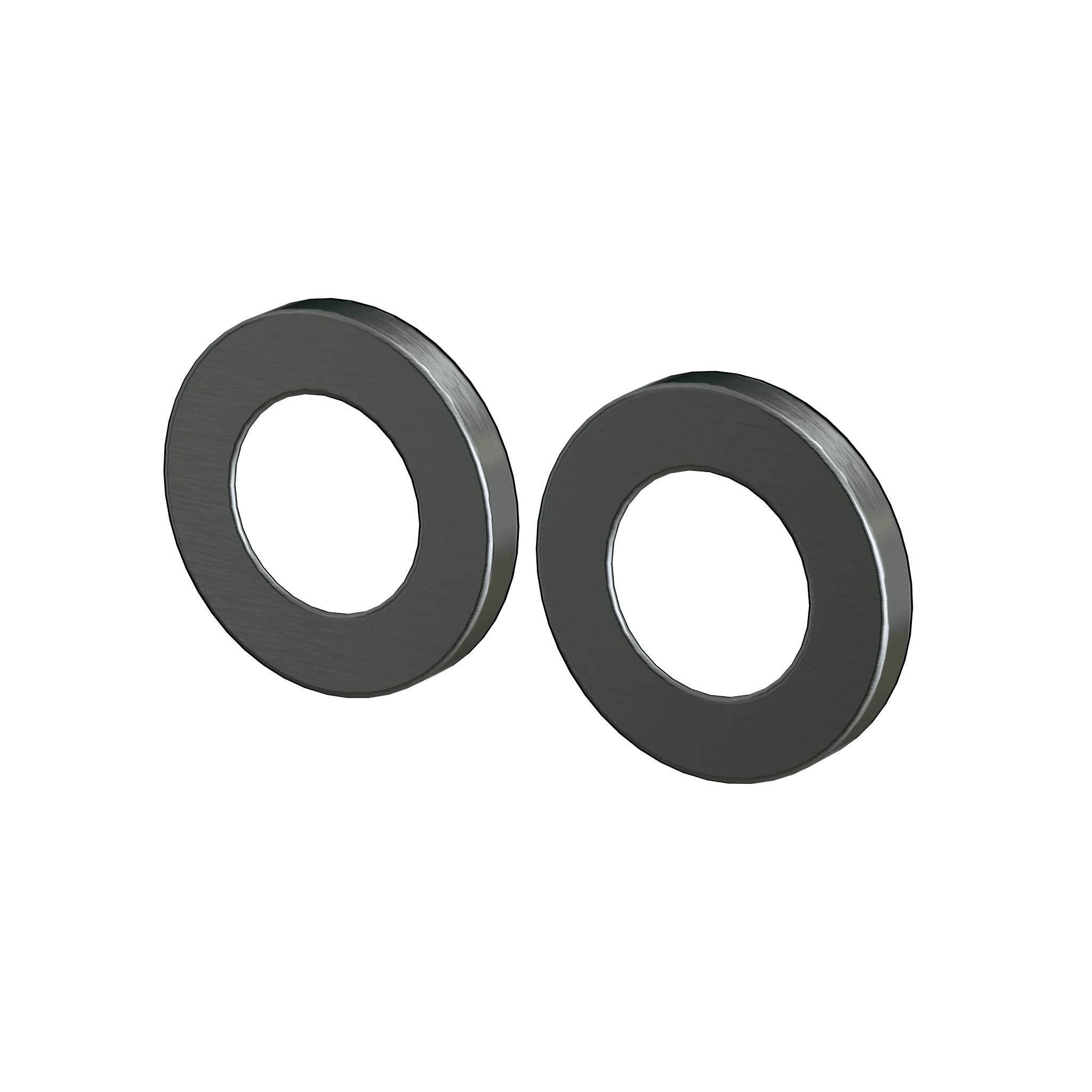 Large Round Cover Plate Brushed Nickel Master Rail by UDO Systems