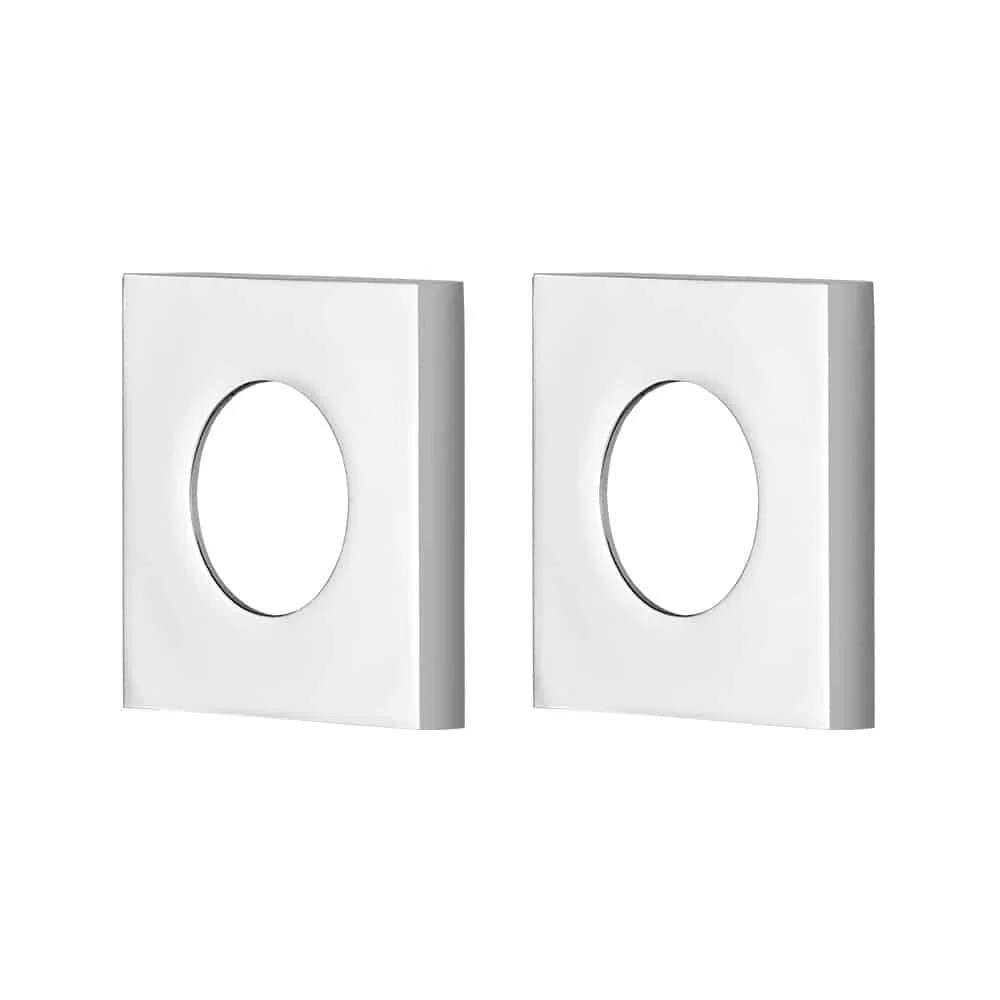 Mini Square Cover Plate Chrome / Matte Black / Brushed Gold / Brushed