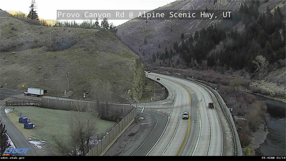 Provo Canyon Rd US 189 Alpine Scenic Hwy SR 92 MP 14.26 UT Live