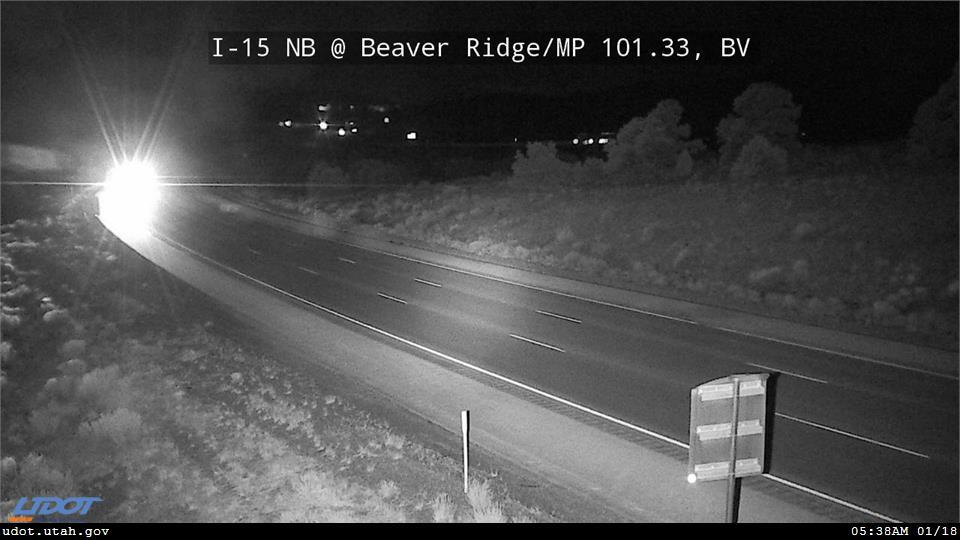 I15 NB Beaver Ridge MP 101.33 BV Traffic Cam