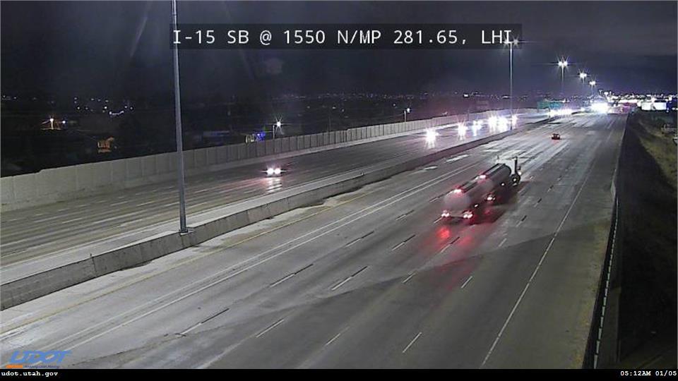I15 SOUTH Road Conditions Utah Cams