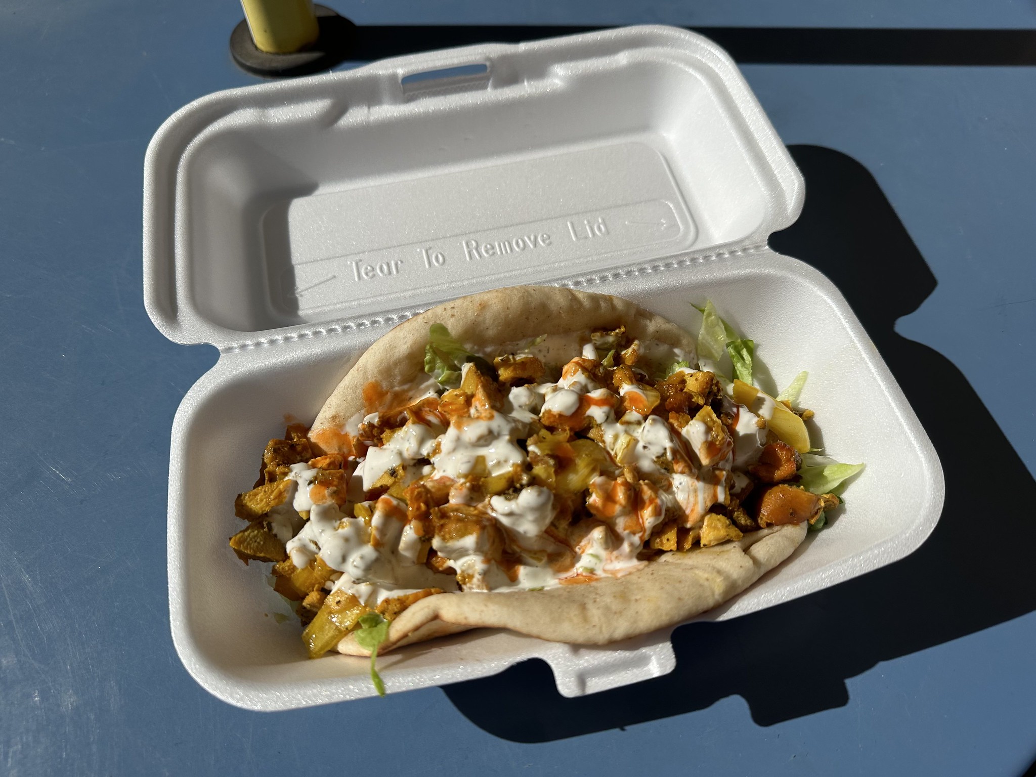 Review Moe’s Gyro is a hidden gem for a quick bite on campus The Review