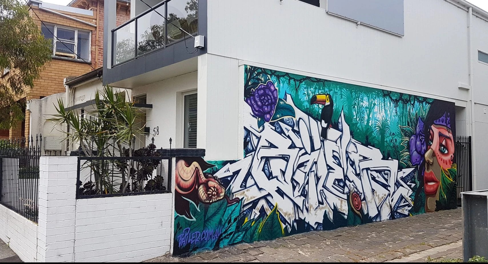 Feature Wall Artists Melbourne Urban Enhancement