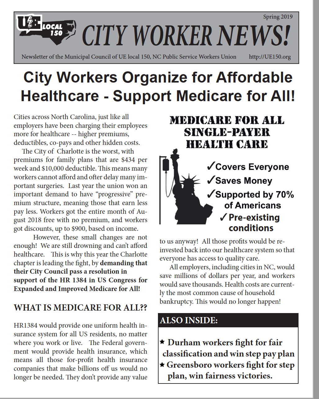 NewsletterCoverpageimage1 UE Local 150