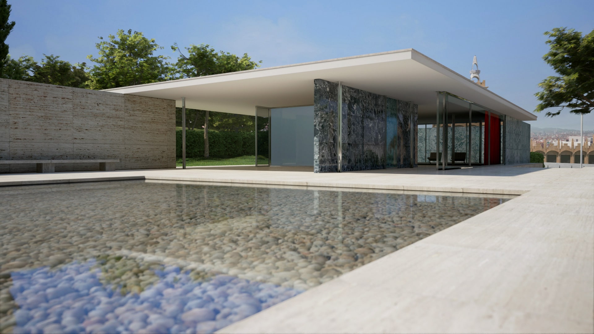 Barcelona Pavillion UE4Arch