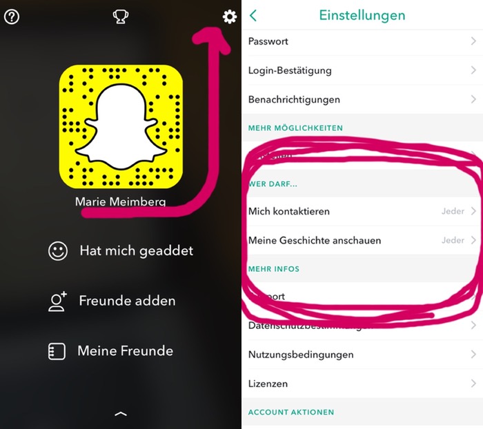 Eine Woche Snapchat Probezeit für den kleinen weißen Geist Übermedien