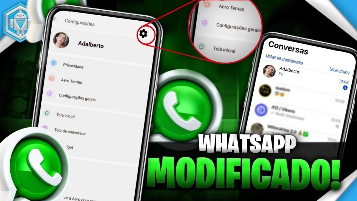 Tenha o WhatsApp Idêntico Ao IOS. WG ANDROID