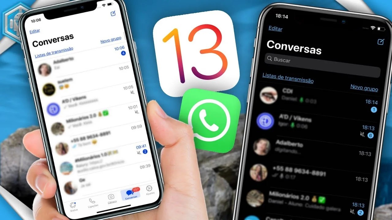 Deixe seu Whatsapp parecido com o do iphone 2020 WG ANDROID
