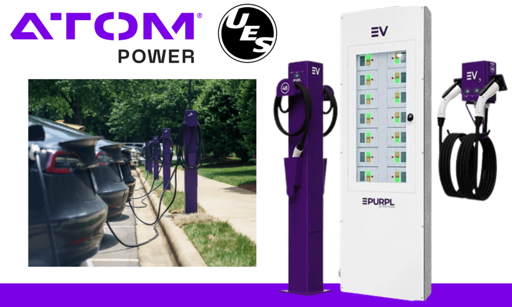 Atom Power Provides Turnkey, Fully Integrated, & Optimized EV Charging