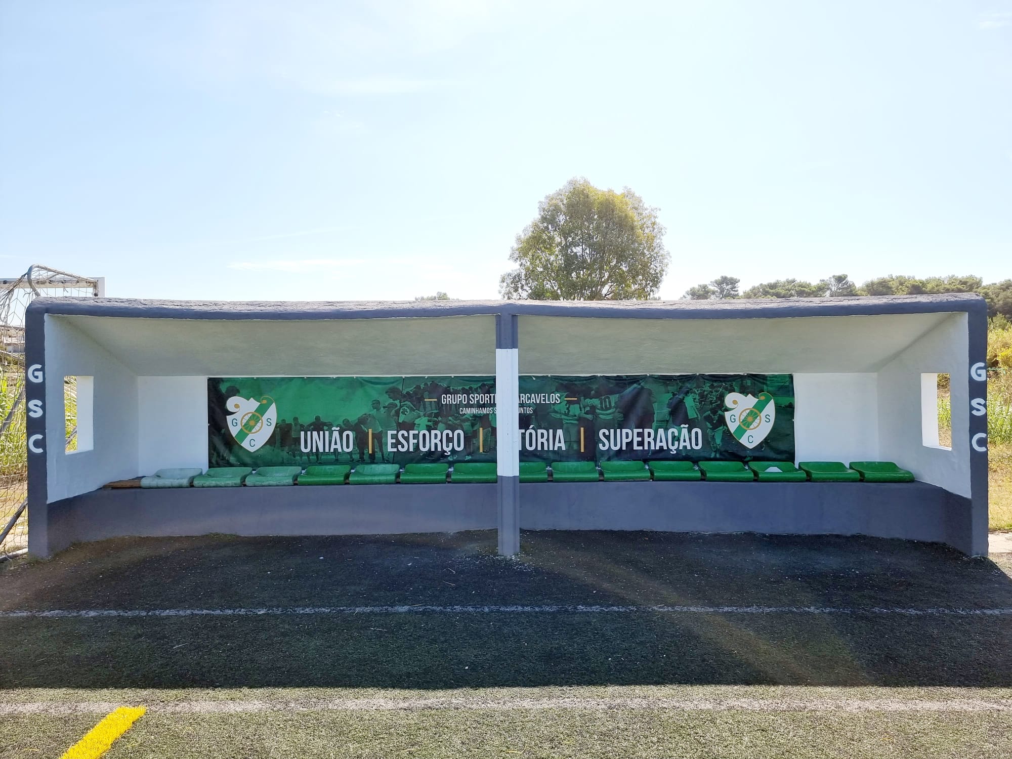 Remodelações no Campo do Grupo Sportivo de Carcavelos União das