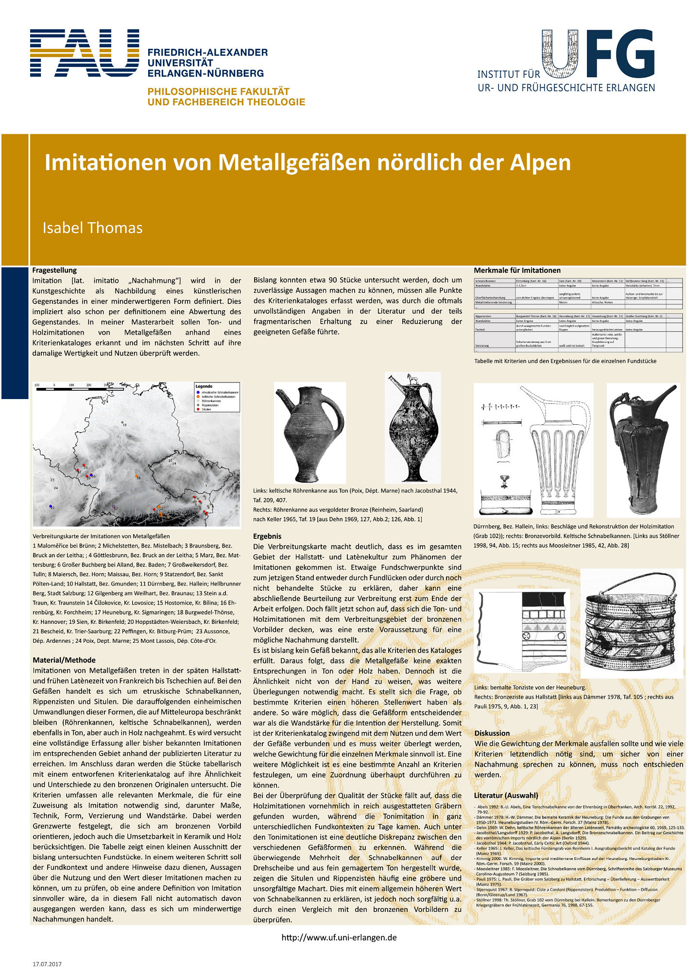 Prof. Dr. Doris Mischka › Institut für Ur und Frühgeschichte