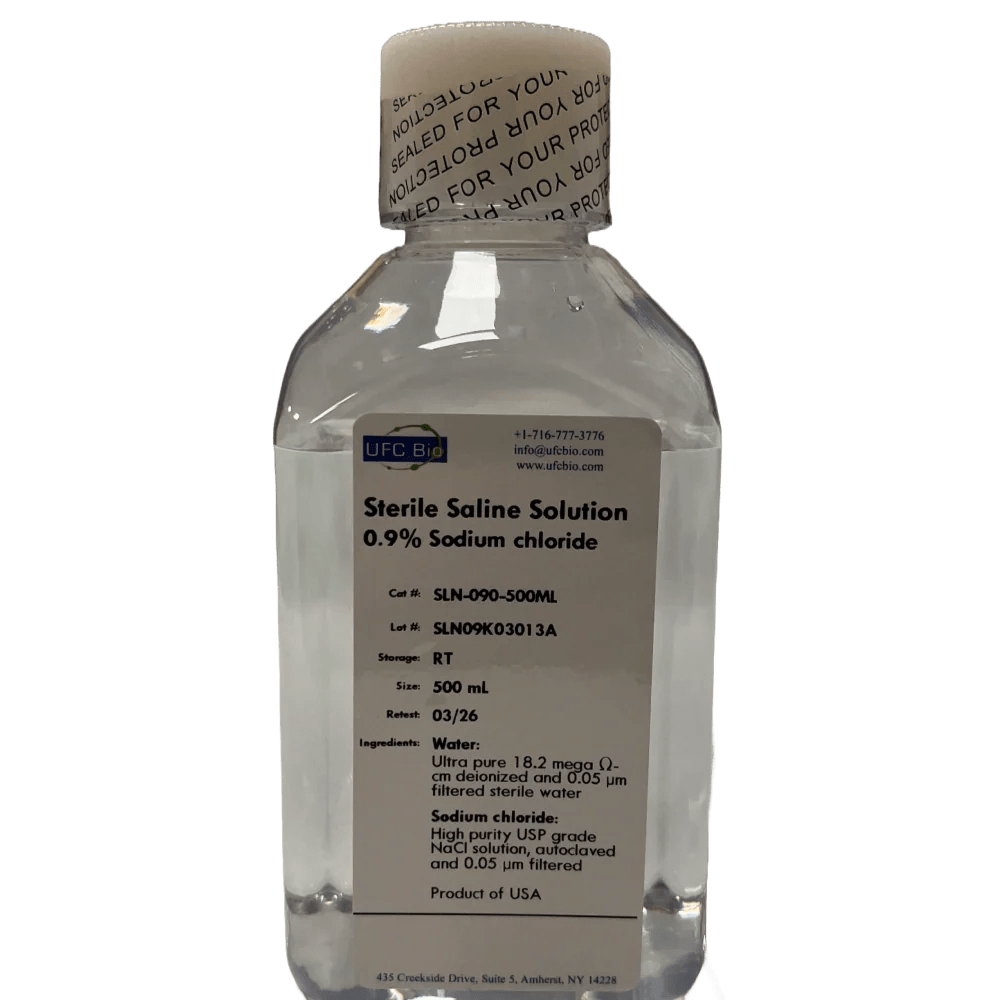 Sterile Saline Solution, Saline Solution for Piercings