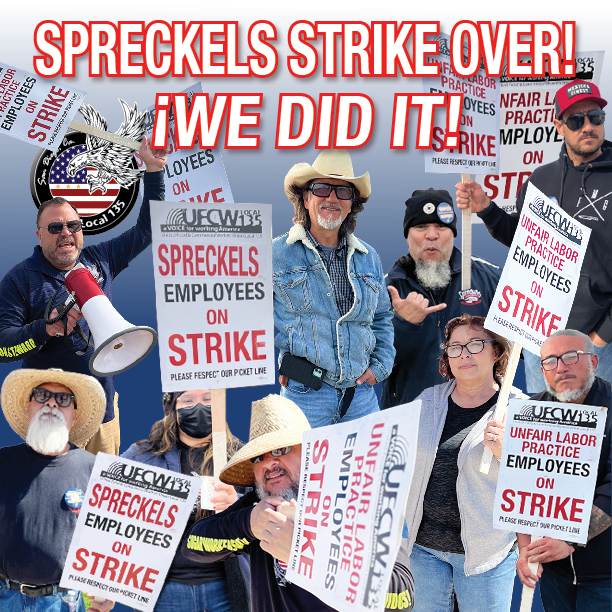 Sugar Strike Ends UFCW Local 135