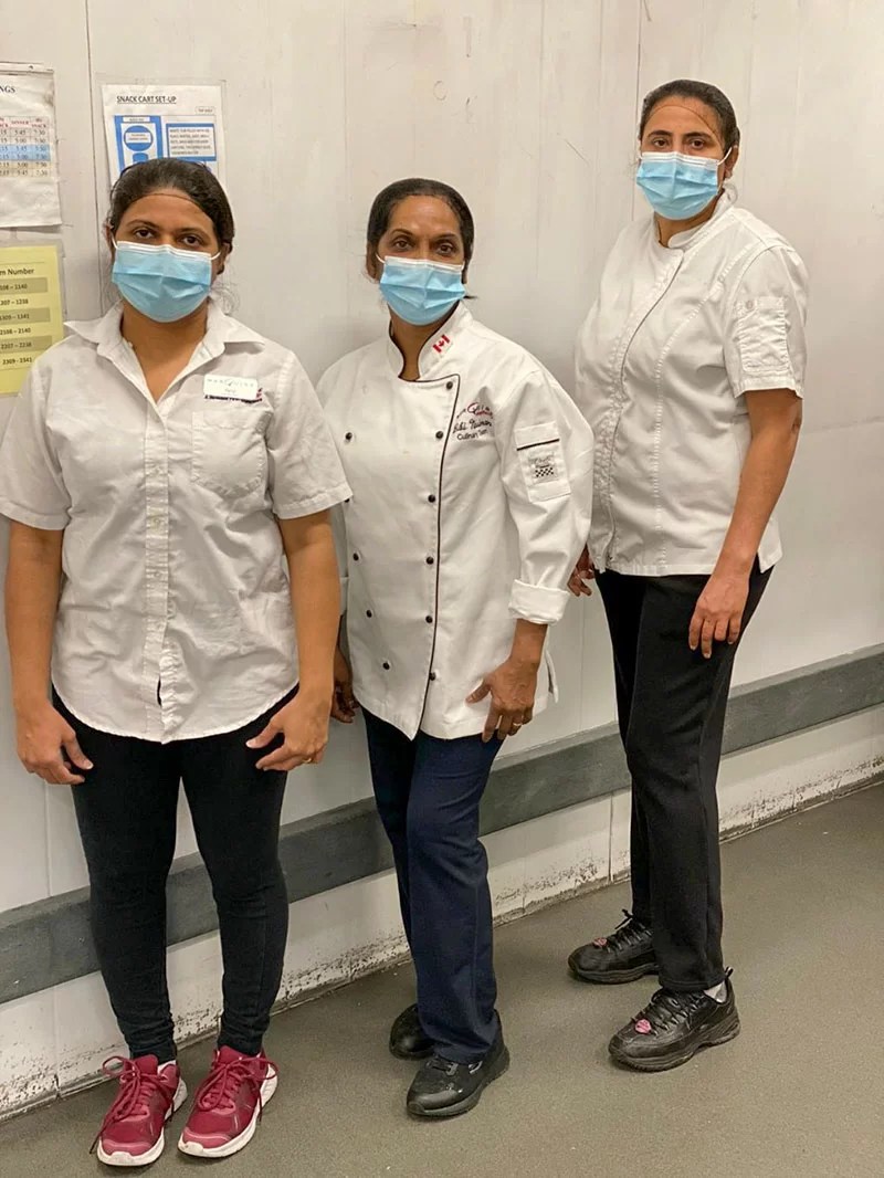 Compass Group Extendicare Brampton members