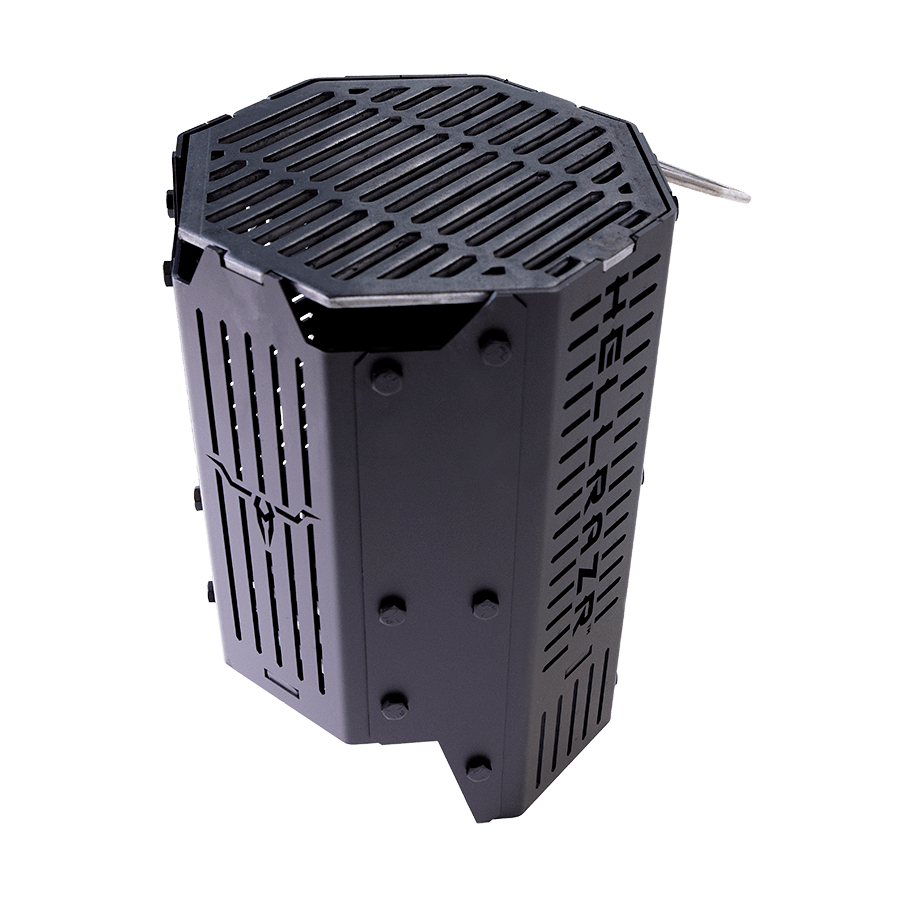 INCINERATOR™ CHIMNEY STARTER & PORTABLE CHARCOAL GRILL United Floors Peace River BBQ Grill