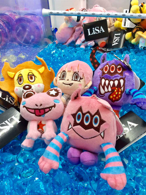 LiSA＆y♡u モアプラスキーチェーンマスコット ぬいぐるみ ② LiSA＆y♡u モアプラスキーチェーンマスコット ぬいぐるみ