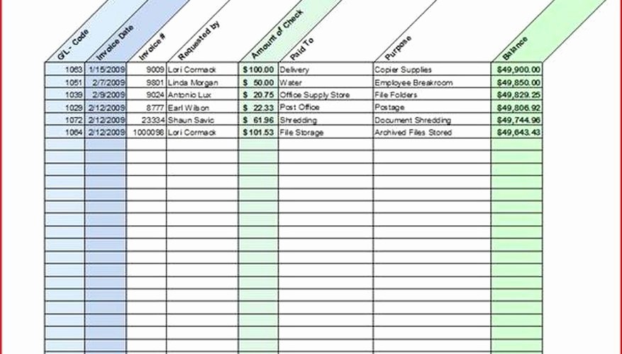 50 Create A Ledger In Excel