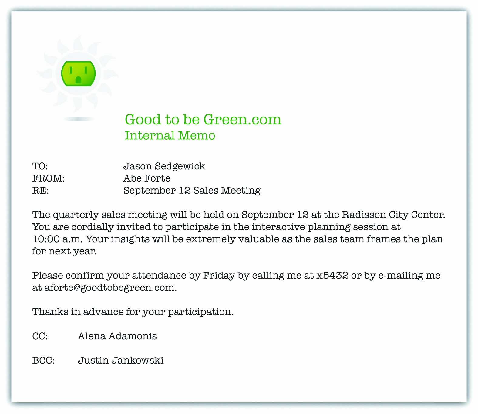 50 Example Of A Short Memo